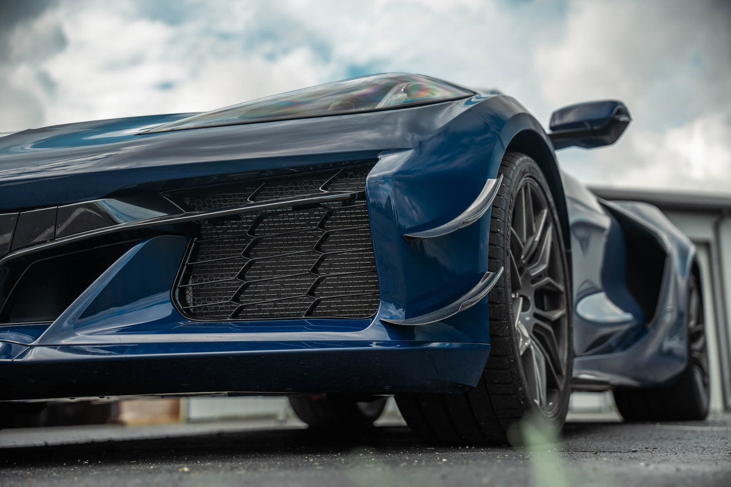 VERUS ENGINEERING(ヴェルスエンジニアリング)A0752A：シボレー・コルベットZ06（C8)：デュアルダイブプレーン（カナード）キット