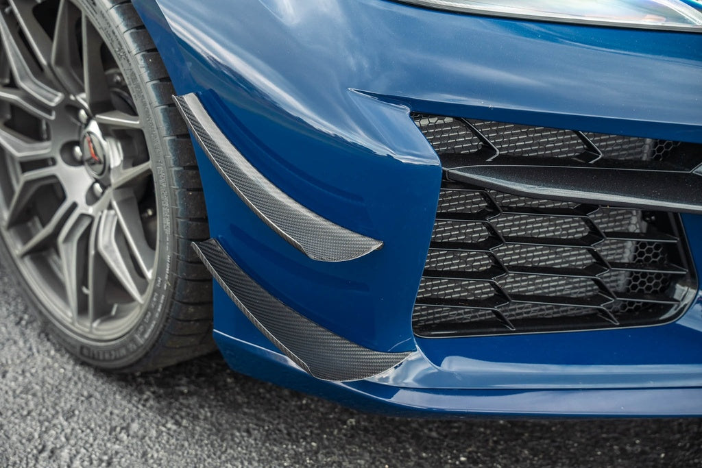 VERUS ENGINEERING(ヴェルスエンジニアリング)A0752A：シボレー・コルベットZ06（C8)：デュアルダイブプレーン（カナード）キット