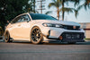 EVS Tuning カーボンGTLMエアロミラー (Black/Silverマウント) - HONDA シビックタイプR(FL5)