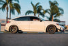 EVS Tuning カーボンGTLMエアロミラー (Black/Silverマウント) - HONDA シビックタイプR(FL5)