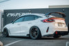 EVS Tuning カーボンGTLMエアロミラー (Black/Silverマウント) - HONDA シビックタイプR(FL5)