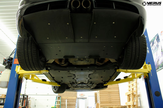 VERUS ENGINEERING(ヴェルスエンジニアリング)A0137A：PORSCHE ケイマン：987：フラットアンダーカバーキット