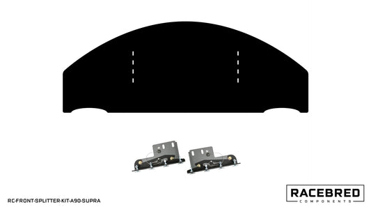 RACEBRED：フロントスプリッターキット：TOYOTA スープラ（A90/A91）