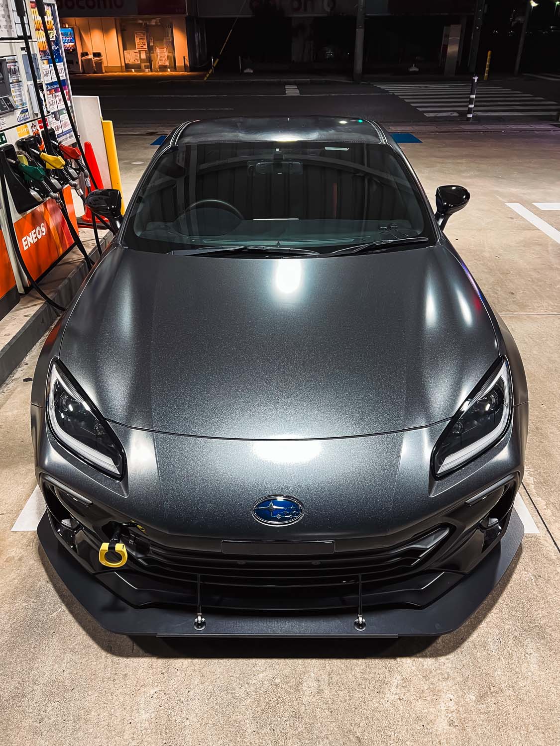 VERUS ENGINEERING(ヴェルスエンジニアリング)A0614A：SUBARU：BRZ(ZD8)：1ピースフロントスプリッター