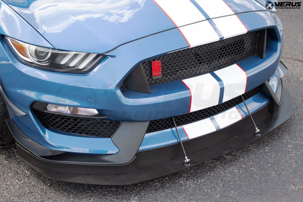 VERUS ENGINEERING(ヴェルスエンジニアリング)A0285A：Shelby GT350：フロントスプリッターキット