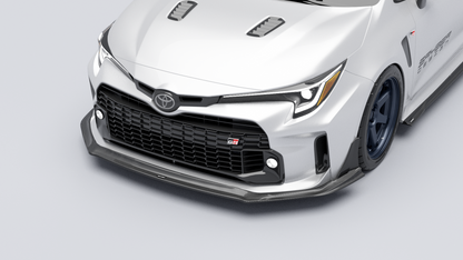 SAYBER DESIGN GRカローラ Carbon Fiber Front Lip：カーボンフロントリップスポイラー