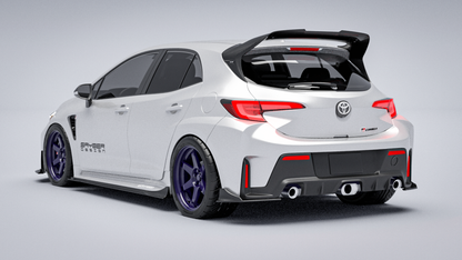 SAYBER DESIGN GRカローラ Carbon Side Skirts：カーボンサイドスカート