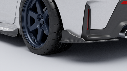 SAYBER DESIGN GR Corolla GZEA14 Carbon Rear Spats カーボンリアスパッツ 3