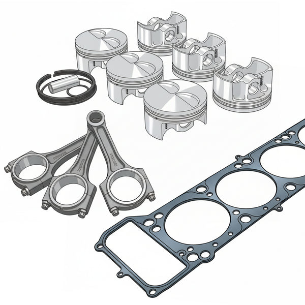 亀有エンジンワークス - L型エンジンチューニングパーツ - L3.0リットル鍛造-A kit