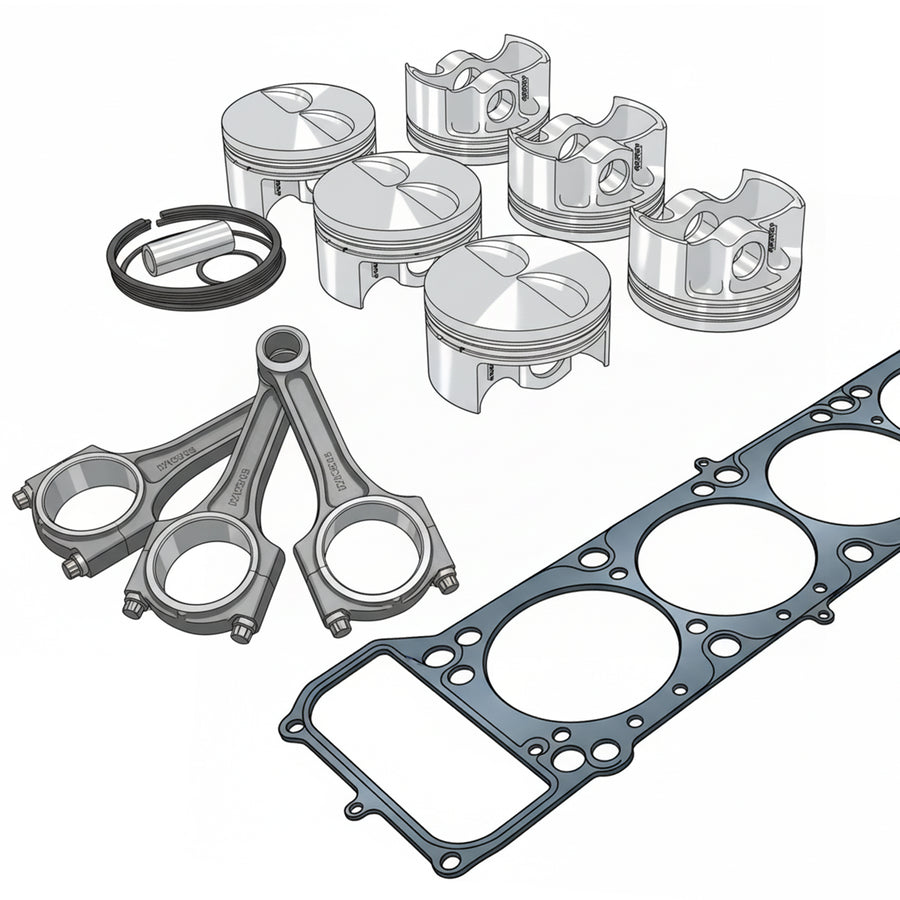 亀有エンジンワークス - L型エンジンチューニングパーツ - L3.0リットル鍛造-B kit