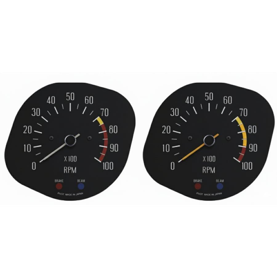 亀有エンジンワークス - GC10・ハコスカ後期：タコメーター（10,000rpm/8,000rpm）