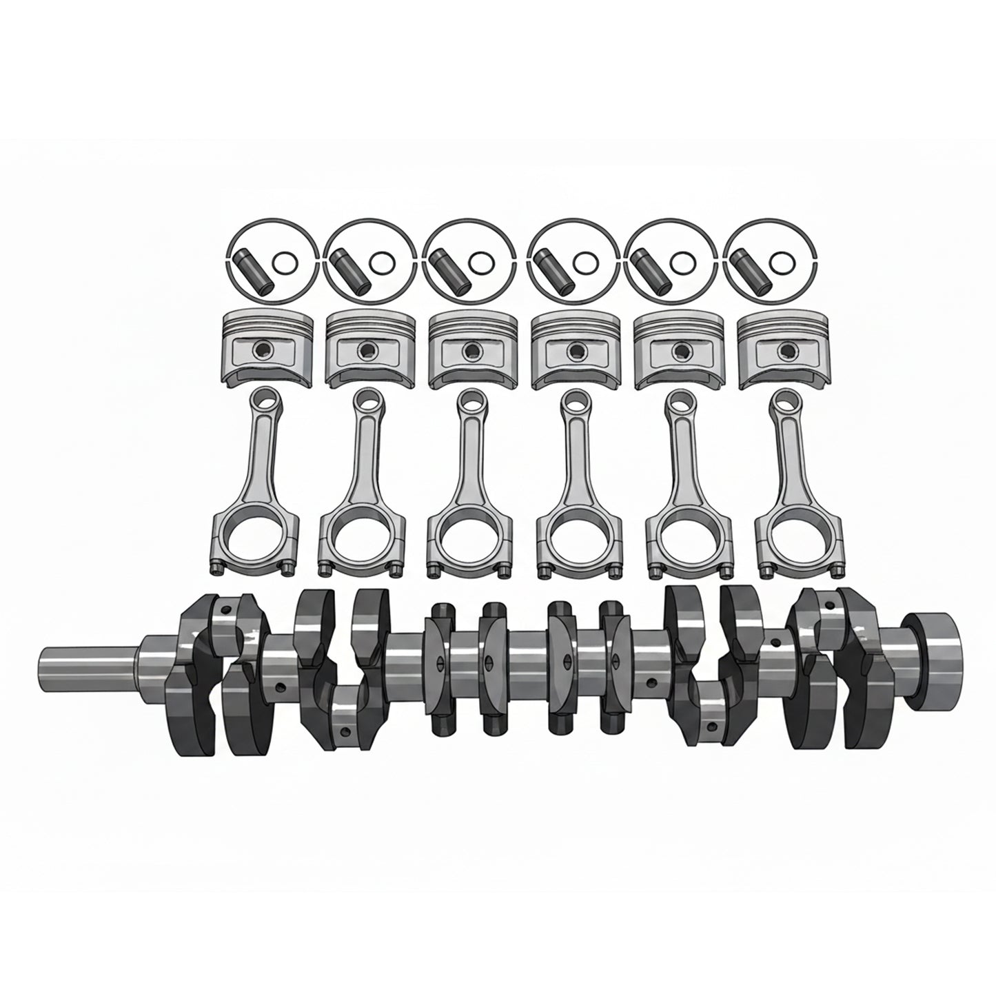 亀有エンジンワークス - L型エンジンチューニングパーツ - L20改　2,726cc　SPLキット