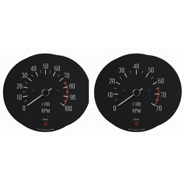 亀有エンジンワークス - GC10・ハコスカ前期：タコメーター（10,000rpm/8,000rpm）