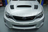VERUS ENGINEERING(ヴェルスエンジニアリング)A0212A：SUBARU WRX(GRB/GVB)：フードルーバーキット：左右セット：ブラックパウダーコート