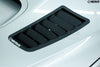 VERUS ENGINEERING(ヴェルスエンジニアリング)A0212A：SUBARU WRX(GRB/GVB)：フードルーバーキット：左右セット：ブラックパウダーコート