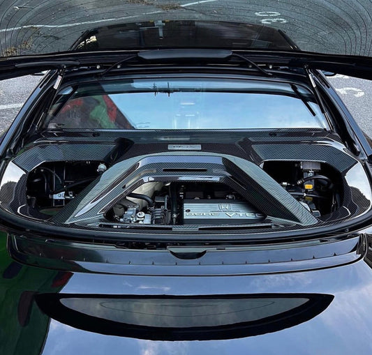 PROTOKRAFT：1990-2005 NSX (NA1/ NA2) エンジンカバー：ドライカーボン：グロスorサテン