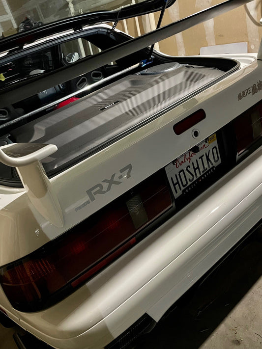 PROTOKRAFT：FC3S RX7 (1985-1992) ドライカーボンプライバシーカバー