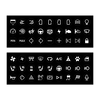 ENHANCE：テスラ用：Icon Stickers