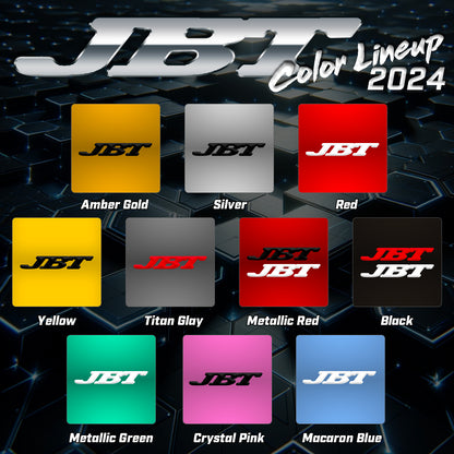 ■JBTブレーキキャリパー6POT（JB6P）+2ピース380mmスリットローター＋ブラケット＋パッド＋ブレーキホース：フロントフルセット：全10色