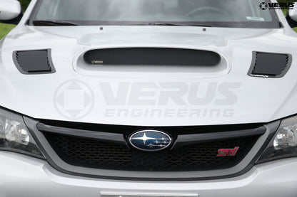 VERUS ENGINEERING(ヴェルスエンジニアリング)A0253A：スバルWRX（GVB/GRB）フードスクープブロックオフキット
