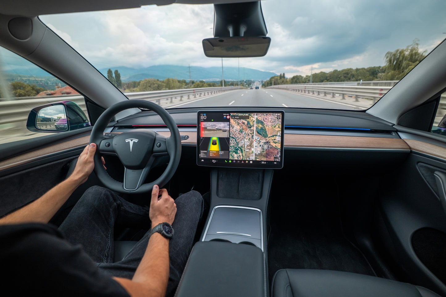 ENHANCE：テスラ用：S3XY STRIP：MODEL 3/MODEL Y