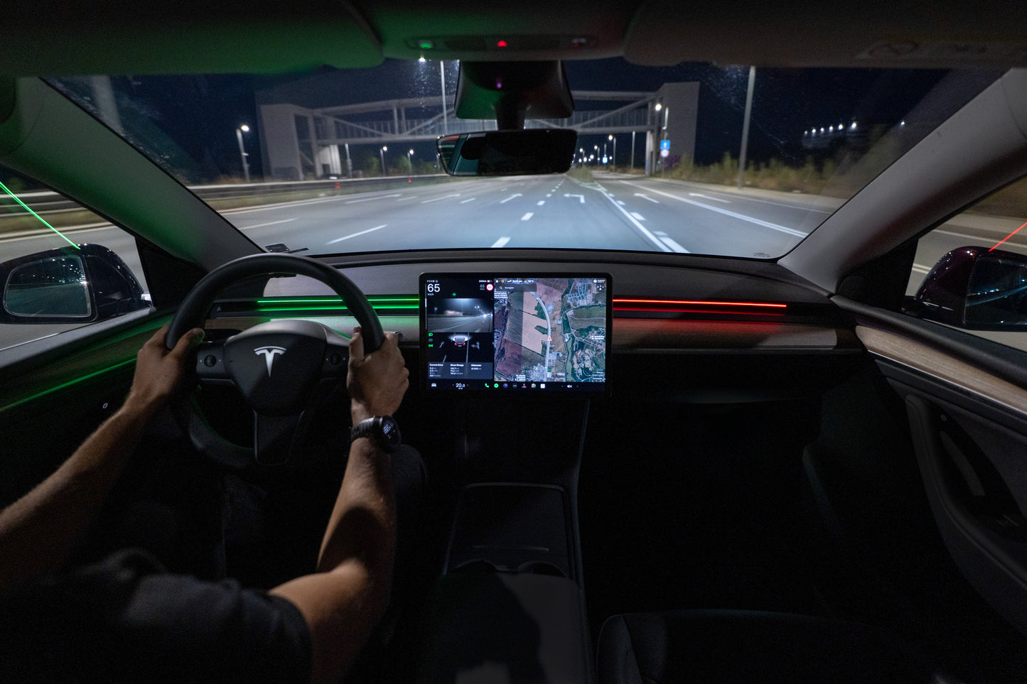 ENHANCE：テスラ用：S3XY STRIP：MODEL 3/MODEL Y