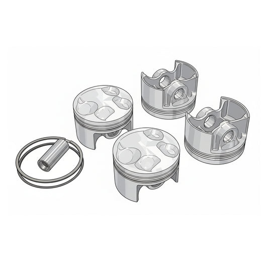 亀有エンジンワークス - AE111 4AG 82.5/83φ鍛造ピストンキット
