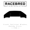 RACEBRED：フロントスプリッターブレード：HONDA シビックタイプR（FK8)