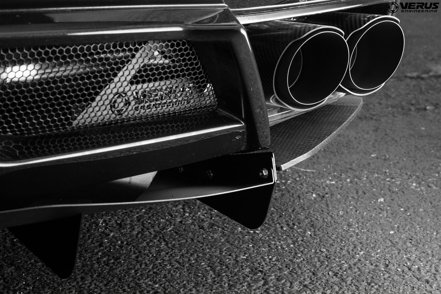 VERUS ENGINEERING(ヴェルスエンジニアリング)A0291A：シボレー・コルベットスティングレー（C8)：リアディフューザー