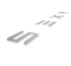 ENHANCE：テスラ用：S3XY Logo［Embossed Decal］