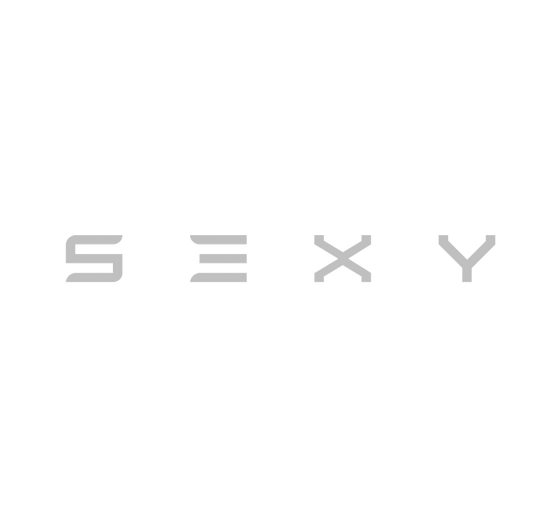 ENHANCE：テスラ用：S3XY Logo［Embossed Decal］