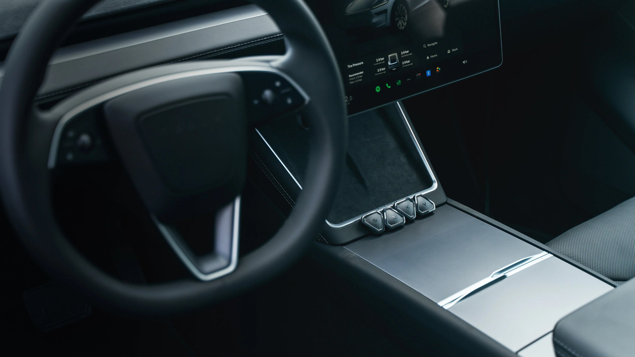 ENHANCE：テスラ用：Four S3XY Buttons + Commander MODEL 3 / MODEL Y