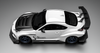 SAYBER DESIGN TOYOTA GR86 SUPER GT SWAN NECK WING 1778mm (ZN8)：GTウイング