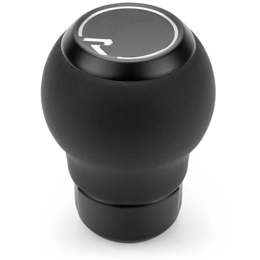 RACESENG レースセングシフトノブ STRATOSE：ストラトス：ブラックマット：RINGエングレービング＋スムースレザー