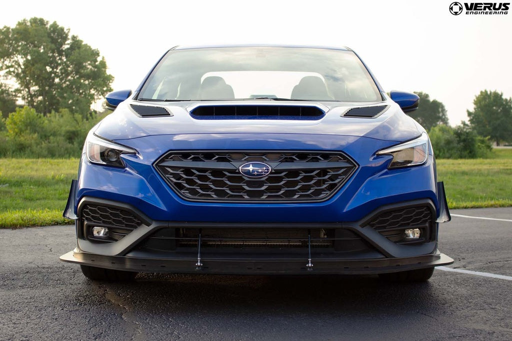 VERUS ENGINEERING(ヴェルスエンジニアリング)A0484A：SUBARU WRX(VB)：2ピースフロントスプリッター