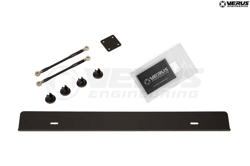 VERUS ENGINEERING(ヴェルスエンジニアリング)A0484A：SUBARU WRX(VB)：2ピースフロントスプリッター