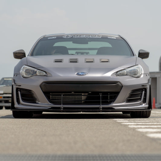 VERUS ENGINEERING(ヴェルスエンジニアリング)A0202A・TOYOTA 86(ZN6)/SUBARU BRZ(ZC6)/SCION FRS対応ツーピースフロントスプリッター