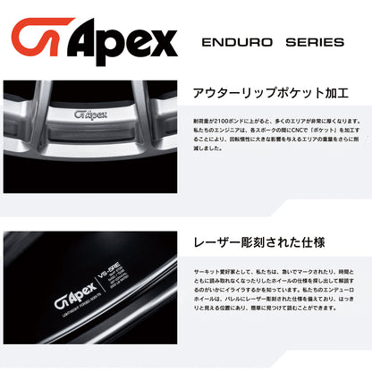 APEX VS-5RE 18inchx11J+25 5x120mm 72.56mm BMW等