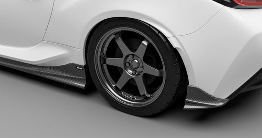 SAYBER DESIGN GR86 / BRZ REAR SPAT CARBON：カーボンリアスパッツ