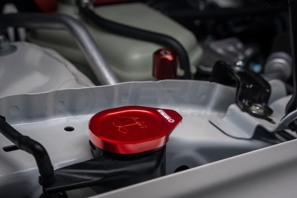 VERUS ENGINEERING(ヴェルスエンジニアリング)A0686A：ウォッシャーフルードキャップカバー：HONDA シビックタイプR：FL5：全3色