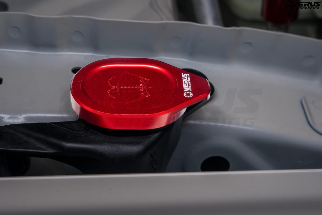 VERUS ENGINEERING(ヴェルスエンジニアリング)A0686A：ウォッシャーフルードキャップカバー：HONDA シビックタイプR：FL5：全3色