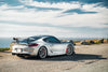 APEX SM-10 19インチ装着の PORSCHE 981 ケイマン GT4 サイドビュー