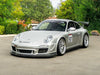PORSCHE 911 997 GT3 に APEX ML-10RT 19x9.5J ET48 / 19x12J ET63 Machined Lip Race Silver を装着