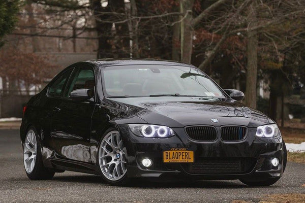 BMW 3シリーズ E90/E91/E92/E93 に APEX EC-7 F:18x9J ET31 / R:18x9.5J ET22 を装着