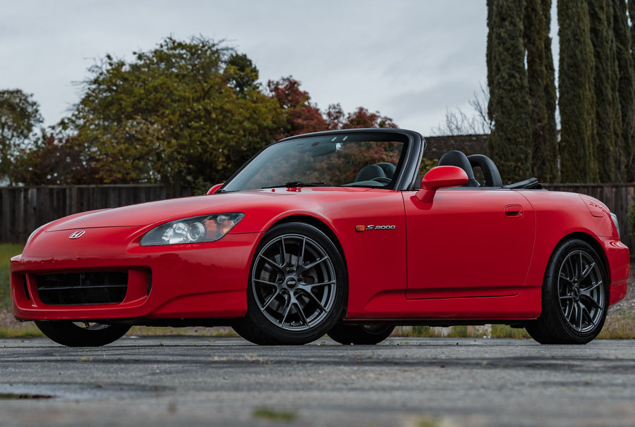 HONDA S2000 AP1/AP2 に APEX VS-5RS 17x9J ET61 Anthracite を装着