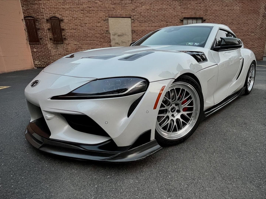TOYOTA GR Supra A90 APEX ML-10RT 19インチ Machined Lip Race Silver 装着例