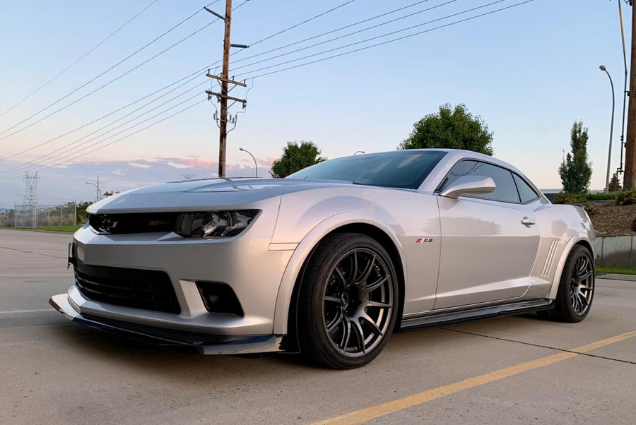 CHEVROLET カマロ 5th Gen に APEX SM-10 19x11J ET11 Anthracite を装着