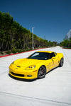 CHEVROLET コルベット C6 ワイドボディ に APEX VS-5RS F:19x10.5J ET36 / R:19x12.5J ET55 Anthracite を装着