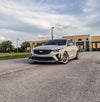 CADILLAC CT4-V ブラックウィング に APEX ML-10RT F:19x9.5J ET22 / R:19x10.5J ET45 Machined Lip Gloss Motorsport Gold を装着