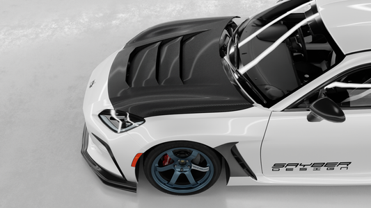 SAYBER DESIGN SUPER GT HOOD GR86 BRZ (ZN8/ZD8)：エアロボンネット